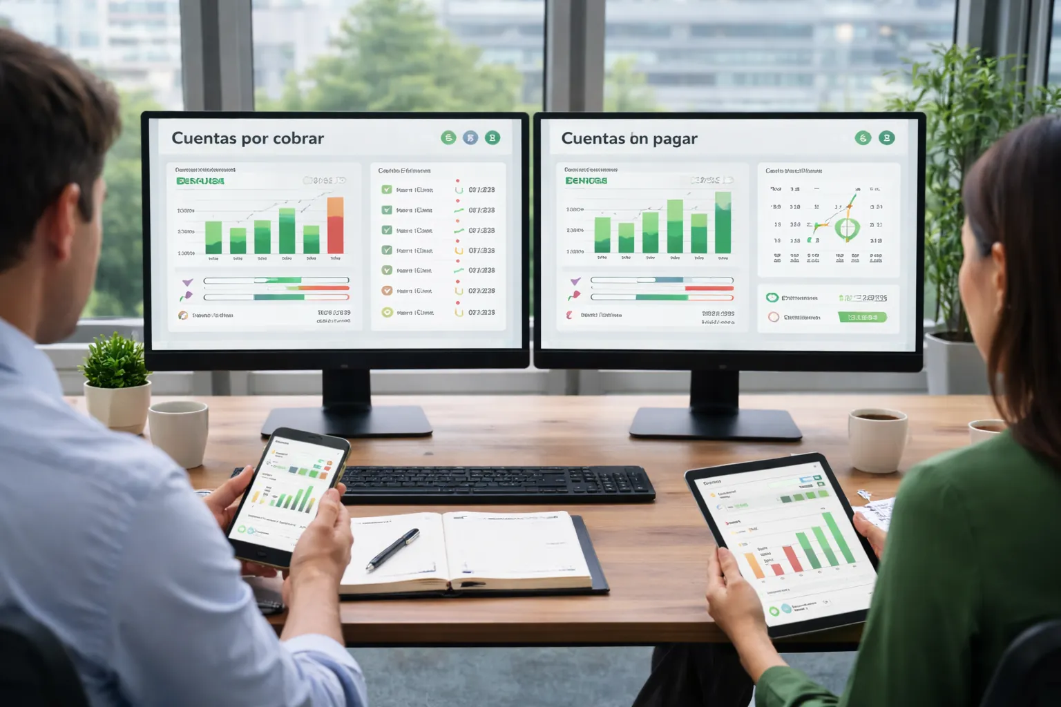 Cuentas por cobrar y pagar